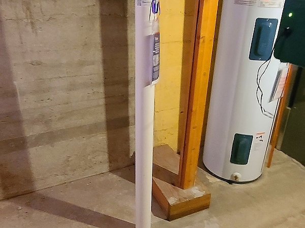 Radon-tested water tank
